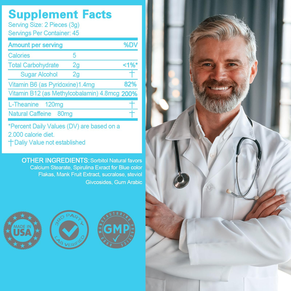 FocusMint™ Peppermint Energy & Focus Mints