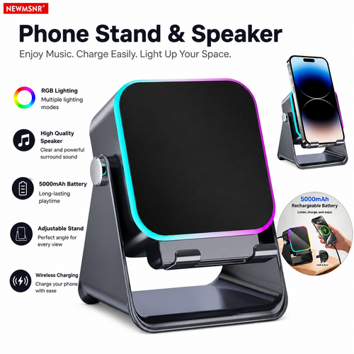 5 In 1 Auto-induction Wireless Induction Speaker